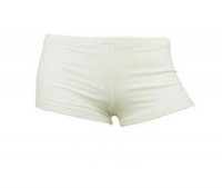 SKST003 design split women's swimming trunks style custom-made anti-exposure swimming trunks style women's swimming trunks make solid color square swimming trunks style swimming trunks factory detail view-3